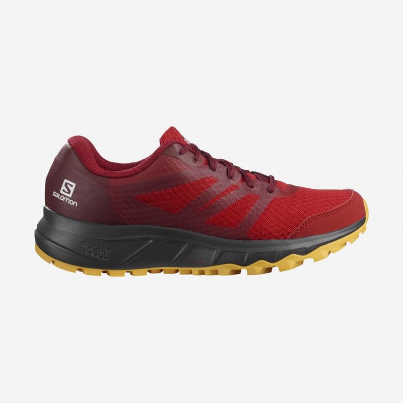 Salomon Israel TRAILSTER 2 - Mens Trail Running Shoes - Red (CIWD-45127)